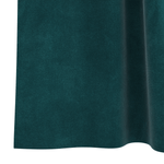 Casa si Gradina - Textile si covoare - Perdele si draperii - Perdele - Draperii opace cu agatatoare, 2 buc., verde inchis, catifea - Infinity.ro
