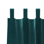 Casa si Gradina - Textile si covoare - Perdele si draperii - Draperii - Draperii opace cu agatatoare, 2 buc., verde inchis, catifea - Infinity.ro
