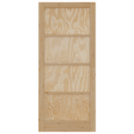 Casa si Gradina - Constructii - Usi interior, exterior si garaj - Usi garaj - Usa Interioara "ORKDAL" 93x211x4 cm din Lemn Masiv de Pin - Infinity.ro