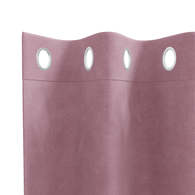 Casa si Gradina - Textile si covoare - Perdele si draperii - Draperii - Draperii opace cu ocheti, 2 buc., roz inchis, catifea - Infinity.ro