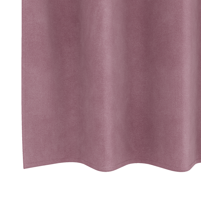 Casa si Gradina - Textile si covoare - Perdele si draperii - Draperii - Draperii opace cu ocheti, 2 buc., roz inchis, catifea - Infinity.ro