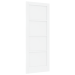 Casa si Gradina - Constructii - Usi interior, exterior si garaj - Usi garaj - Usa Interioara 'ORKDAL'Alba 78x202x4 cm Lemn Solid de Pin - Infinity.ro