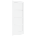 Casa si Gradina - Constructii - Usi interior, exterior si garaj - Usi garaj - Usa Interioara 'ORKDAL'Alba 78x202x4 cm Lemn Solid de Pin - Infinity.ro