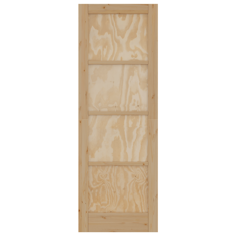 Casa si Gradina - Constructii - Usi interior, exterior si garaj - Usi garaj - Usa Interioara 'ORKDAL'73.5x211x4 cm Lemn Solid de Pin - Infinity.ro