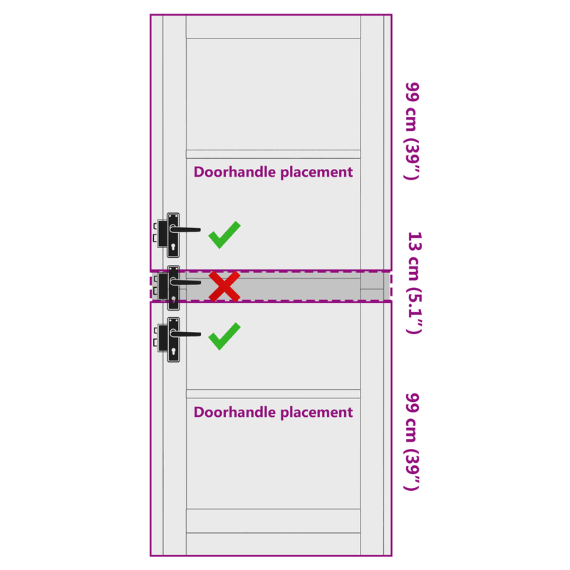 Casa si Gradina - Constructii - Usi interior, exterior si garaj - Usi garaj - Usa interioara 'ORKDAL'86x211x4 cm din lemn masiv pin - Infinity.ro