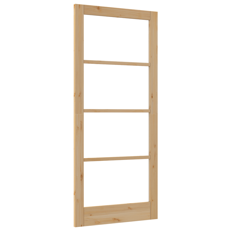Casa si Gradina - Constructii - Usi interior, exterior si garaj - Usi interior - usa interioara cu sticla "ORKDAL" 93x211x4 cm din lemn masiv de pin - Infinity.ro