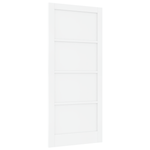 Casa si Gradina - Constructii - Usi interior, exterior si garaj - Usi garaj - Usa Interioara "ORKDAL" Alb 93x211x4 cm Usa din Lemn Masiv din Pin - Infinity.ro