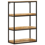 Casa si Gradina - Mobilier - Biblioteci si rafturi - Biblioteci - Raft 70x35x110 cm Lemn masiv de mango - Infinity.ro