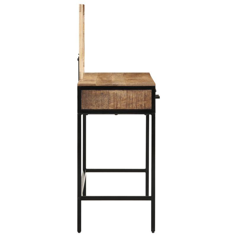 Casa si Gradina - Mobilier - Comode si corpuri - Masute de toaleta - Masa de toaleta 100x40x75/120 cm Lemn masiv Mango aspru - Infinity.ro