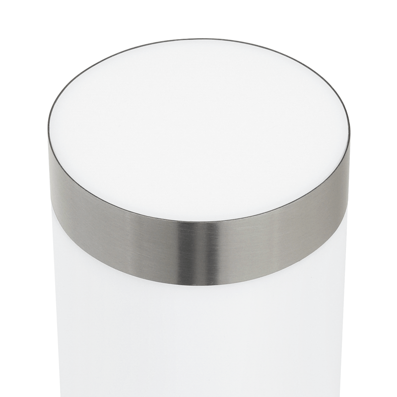 Casa si Gradina - Corpuri si surse de iluminat - Plafoniere, aplice si spoturi - Lampa de perete exterior cu senzor, argintiu, otel inox. IP44 - Infinity.ro