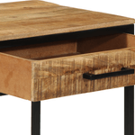 Casa si Gradina - Mobilier - Comode si corpuri - Masute de toaleta - Masa de toaleta 100x40x75/120 cm Lemn masiv Mango aspru - Infinity.ro