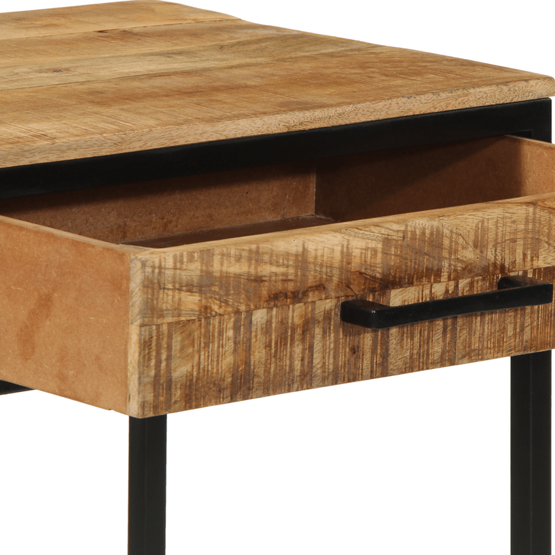 Casa si Gradina - Mobilier - Comode si corpuri - Masute de toaleta - Masa de toaleta 100x40x75/120 cm Lemn masiv Mango aspru - Infinity.ro