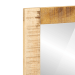 Casa si Gradina - Mobilier - Comode si corpuri - Masute de toaleta - Masa de toaleta 100x40x75/120 cm Lemn masiv Mango aspru - Infinity.ro