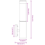Casa si Gradina - Corpuri si surse de iluminat - Veioze si lampi - Lampi de veghe - Lampi de Perete Exterioare 2 pcs Argintie Otel Inoxidabil IP44 - Infinity.ro