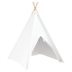 Jucarii, Copii si Bebe - Jucarii si jocuri - Jucarii de exterior - Spatii de joaca si accesorii - Cort Teepee pentru Copii cu Geanta Peach & Bile de Joaca Alba - Infinity.ro