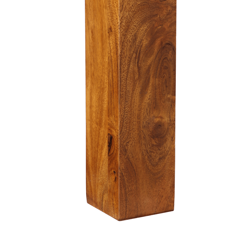 Casa si Gradina - Mobilier - Comode si corpuri - Masute de toaleta - Masa de toaleta cu oglinda Maro Miere din lemn masiv de Acacia - Infinity.ro