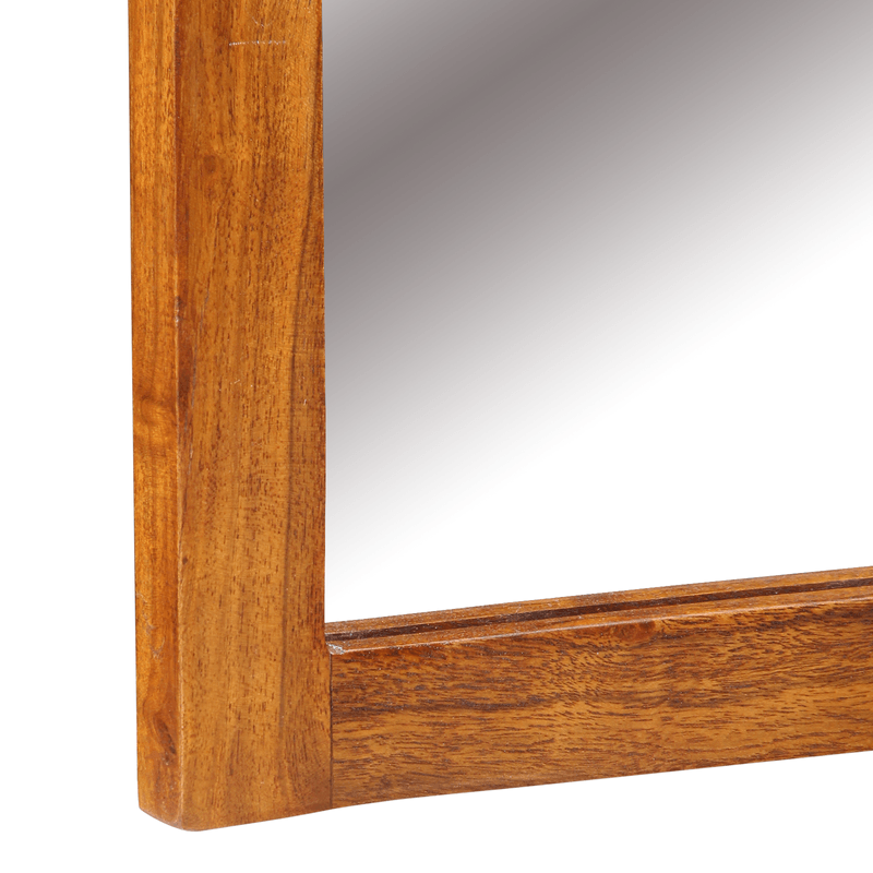 Casa si Gradina - Mobilier - Comode si corpuri - Masute de toaleta - Masa de toaleta cu oglinda Maro Miere din lemn masiv de Acacia - Infinity.ro