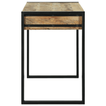 Casa si Gradina - Mobilier - Comode si corpuri - Masute de toaleta - Masa de toaleta cu oglinda 100x50x75 cm din lemn masiv de mango - Infinity.ro