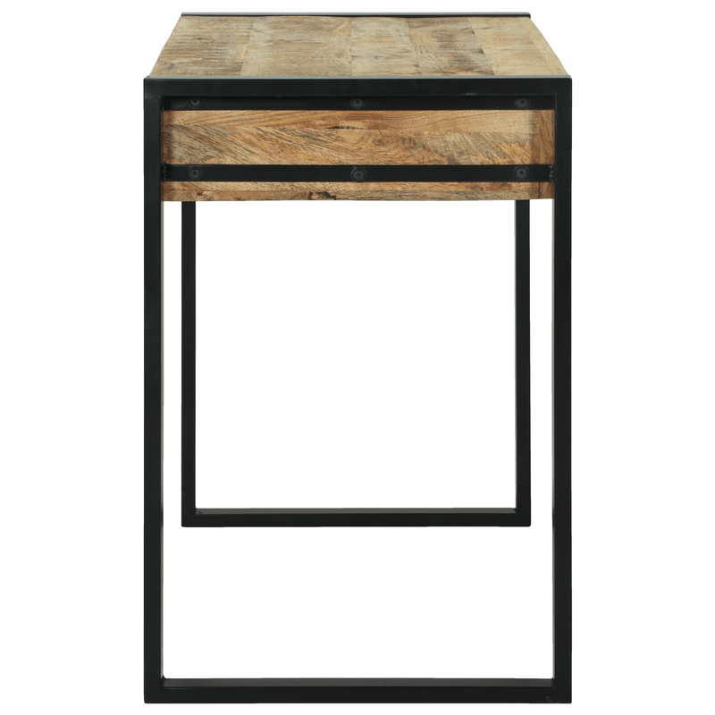 Casa si Gradina - Mobilier - Comode si corpuri - Masute de toaleta - Masa de toaleta cu oglinda 100x50x75 cm din lemn masiv de mango - Infinity.ro