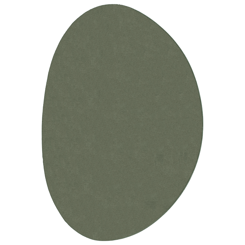 Casa si Gradina - Textile si covoare - Covoare - Covoare casa - Covor "HUARTE" cu fir scurt, moale si spalabil, verde padure 120x170 cm - Infinity.ro