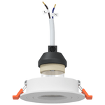 Casa si Gradina - Corpuri si surse de iluminat - Veioze si lampi - Lampi de veghe - Spoturi incorporate 6 buc Rotund GU10 Alb Ø91 mm - Infinity.ro