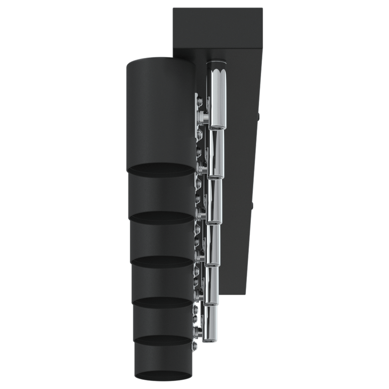 Casa si Gradina - Corpuri si surse de iluminat - Plafoniere, aplice si spoturi - Spot de Plafon 6 Cai Ajustabil Negru E27 - Infinity.ro