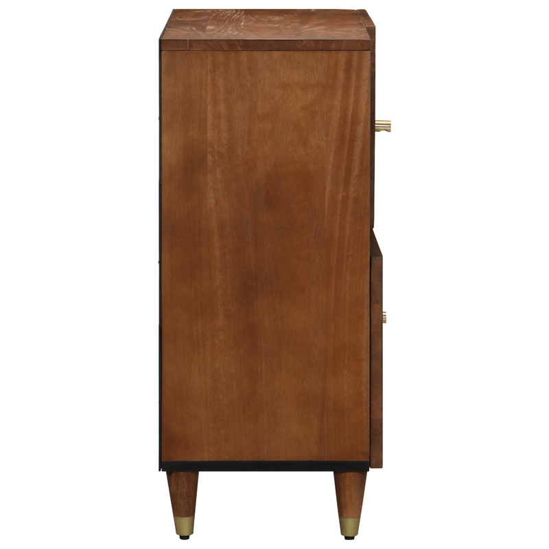 Casa si Gradina - Mobilier - Dulapuri si sifoniere - Dulapuri - Dulapuri si suporturi pentru stocarea media Maro miere Lemn masiv - Infinity.ro