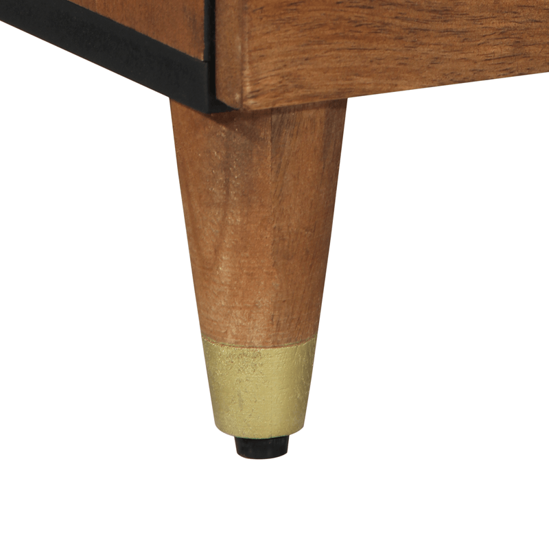 Casa si Gradina - Mobilier - Dulapuri si sifoniere - Dulapuri - Dulapuri si suporturi pentru stocarea media Maro miere Lemn masiv - Infinity.ro
