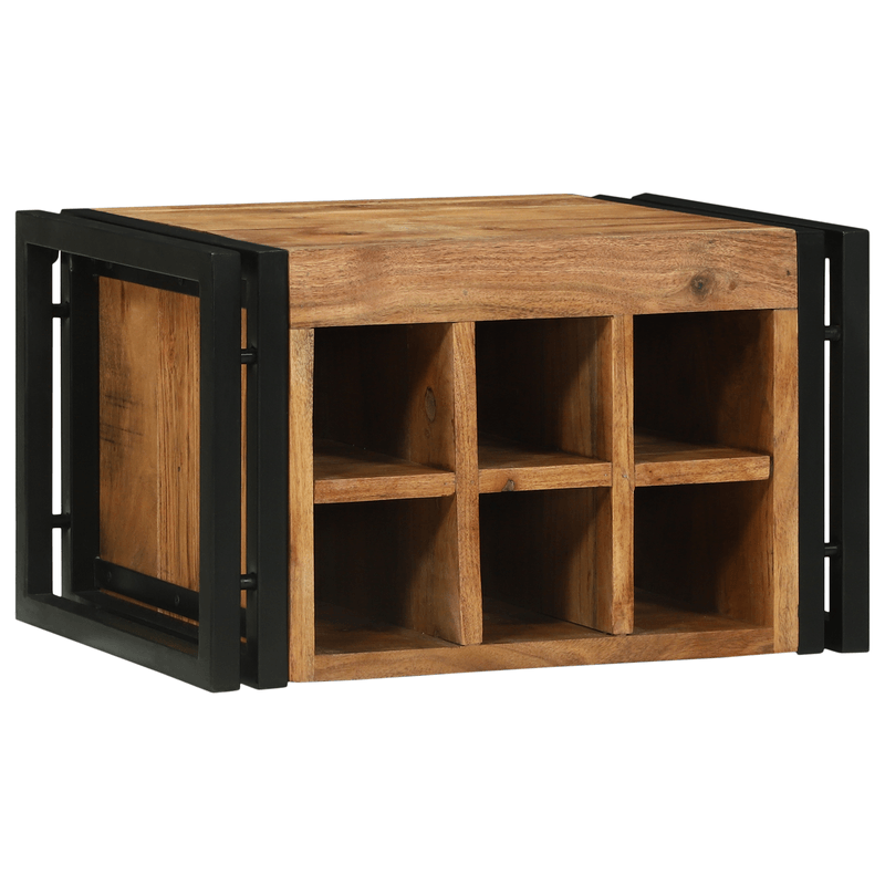 Casa si Gradina - Mobilier - Biblioteci si rafturi - Rafturi - raft pentru vin 46x35x27.5 cm Lemn Solid din Acacia - Infinity.ro