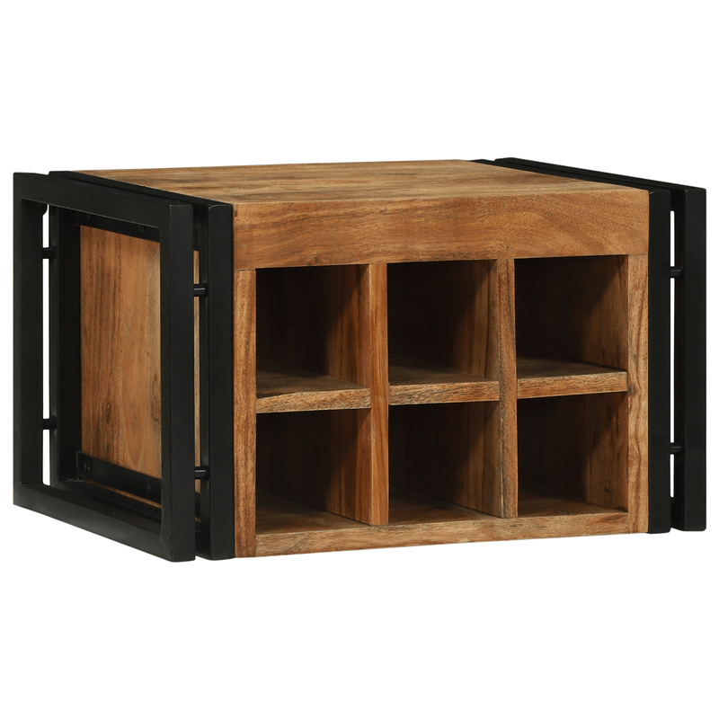Casa si Gradina - Mobilier - Biblioteci si rafturi - Rafturi - raft pentru vin 46x35x27.5 cm Lemn Solid din Acacia - Infinity.ro