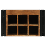 Casa si Gradina - Mobilier - Biblioteci si rafturi - Rafturi - raft pentru vin 46x35x27.5 cm Lemn Solid din Acacia - Infinity.ro