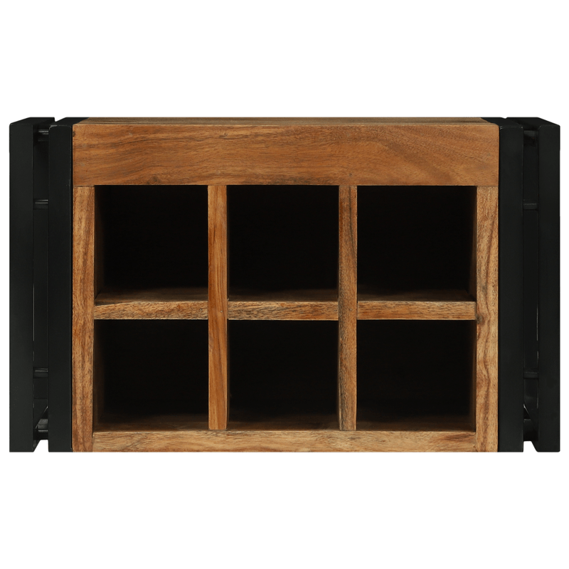 Casa si Gradina - Mobilier - Biblioteci si rafturi - Rafturi - raft pentru vin 46x35x27.5 cm Lemn Solid din Acacia - Infinity.ro