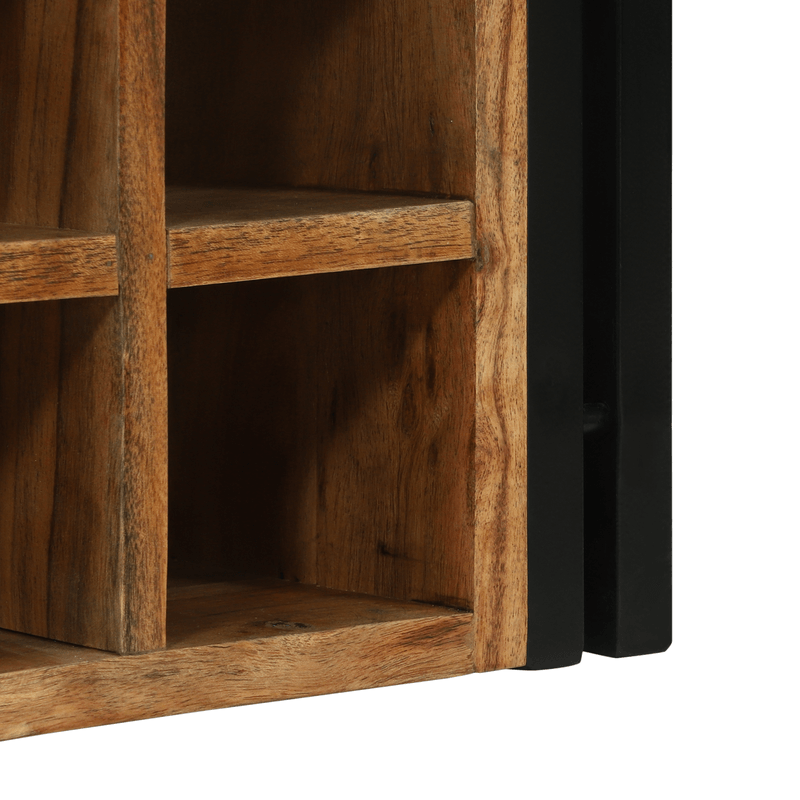 Casa si Gradina - Mobilier - Biblioteci si rafturi - Rafturi - raft pentru vin 46x35x27.5 cm Lemn Solid din Acacia - Infinity.ro