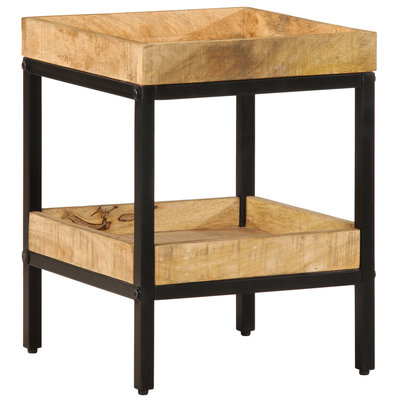 Casa si Gradina - Mobilier - Mese si birouri - Mese living - Masa laterala 35x35x45 cm Lemn Solid Mango Aspru - Infinity.ro