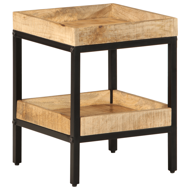 Casa si Gradina - Mobilier - Mese si birouri - Mese living - Masa laterala 35x35x45 cm Lemn Solid Mango Aspru - Infinity.ro