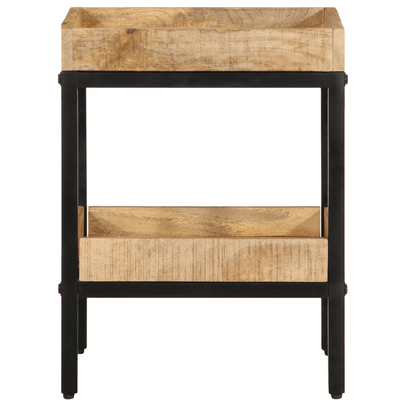 Casa si Gradina - Mobilier - Mese si birouri - Mese living - Masa laterala 35x35x45 cm Lemn Solid Mango Aspru - Infinity.ro