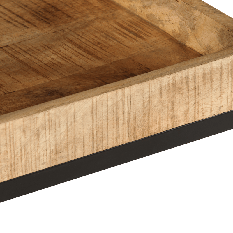 Casa si Gradina - Mobilier - Mese si birouri - Mese living - Masa laterala 35x35x45 cm Lemn Solid Mango Aspru - Infinity.ro