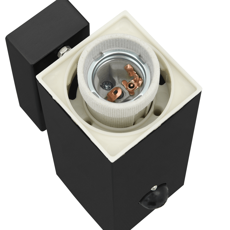 Casa si Gradina - Corpuri si surse de iluminat - Veioze si lampi - Lampi de veghe - Lumini de Perete Exterioare cu Senzor 2 Piese Otel Inoxidabil Negru IP44 - Infinity.ro