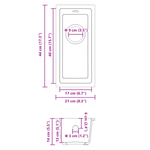 Casa si Gradina - Sanitare - Chiuveta bucatarie si accesorii - Chiuvete bucatarie - Chiuveta de bucatarie cu orificiu pentru overflow Granit Bej - Infinity.ro