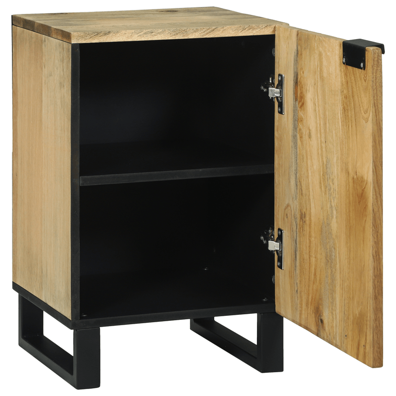 Casa si Gradina - Mobilier - Mobilier baie - Comode baie - Dulap baie 38x33.5x58 cm din lemn masiv de mango si lemn ingineresc - Infinity.ro