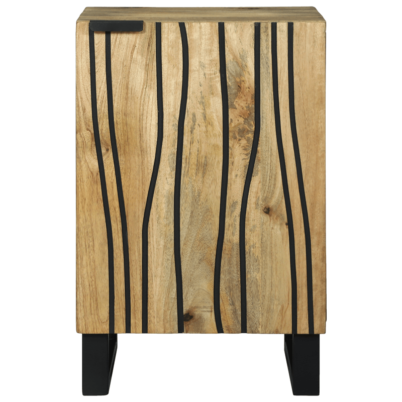 Casa si Gradina - Mobilier - Mobilier baie - Comode baie - Dulap baie 38x33.5x58 cm din lemn masiv de mango si lemn ingineresc - Infinity.ro
