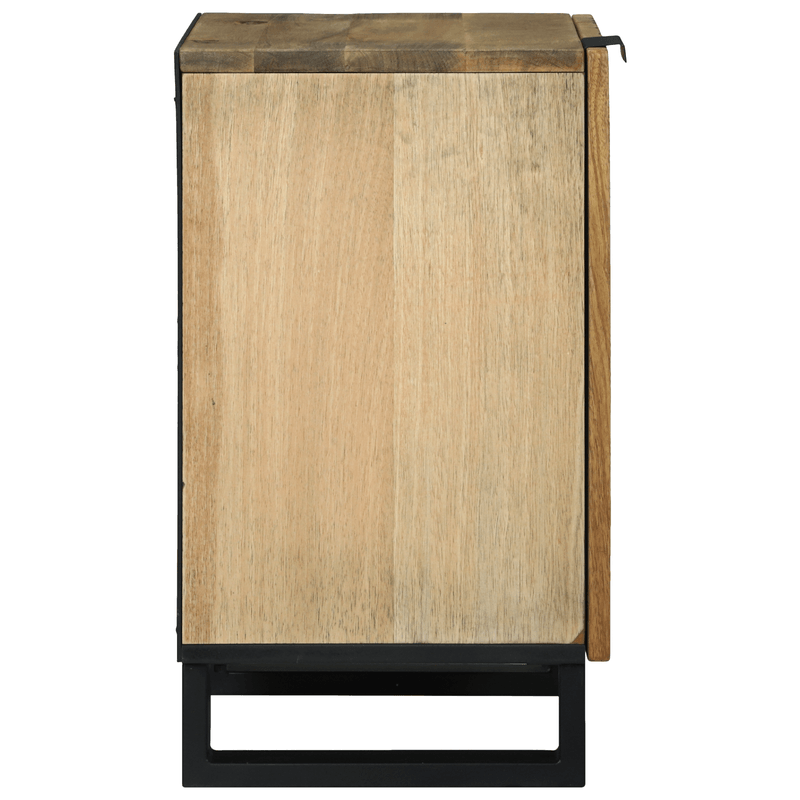 Casa si Gradina - Mobilier - Mobilier baie - Comode baie - Dulap baie 38x33.5x58 cm din lemn masiv de mango si lemn ingineresc - Infinity.ro