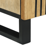 Casa si Gradina - Mobilier - Mobilier baie - Comode baie - Dulap baie 38x33.5x58 cm din lemn masiv de mango si lemn ingineresc - Infinity.ro
