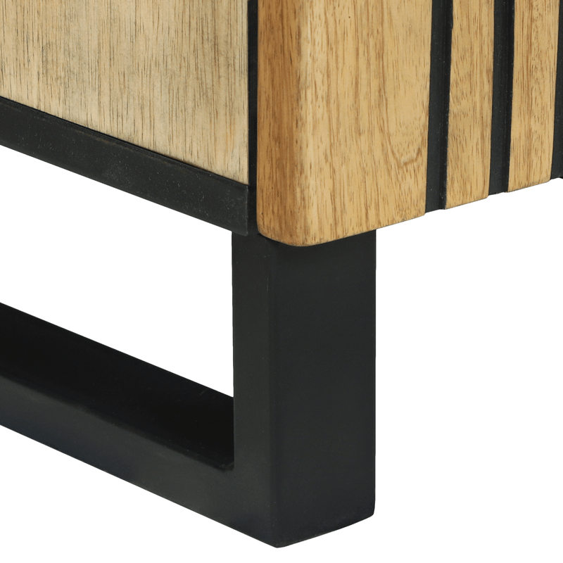 Casa si Gradina - Mobilier - Mobilier baie - Comode baie - Dulap baie 38x33.5x58 cm din lemn masiv de mango si lemn ingineresc - Infinity.ro