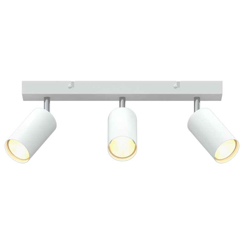 Casa si Gradina - Corpuri si surse de iluminat - Plafoniere, aplice si spoturi - Spot de Plafon 3 Directii Reglabile Alb GU10 - Infinity.ro
