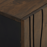 Casa si Gradina - Mobilier - Mobilier baie - Comode baie - Cabinet pentru chiuveta Nuc Lemn masiv, Metal Mediu Elegant - Infinity.ro