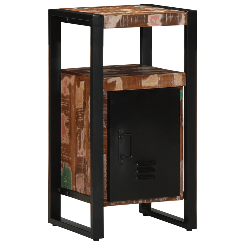Casa si Gradina - Mobilier - Mobilier baie - Comode baie - dulap de baie Multicolor 40x35x75 cm Lemn masiv recuperat - Infinity.ro