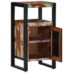 Casa si Gradina - Mobilier - Mobilier baie - Comode baie - dulap de baie Multicolor 40x35x75 cm Lemn masiv recuperat - Infinity.ro