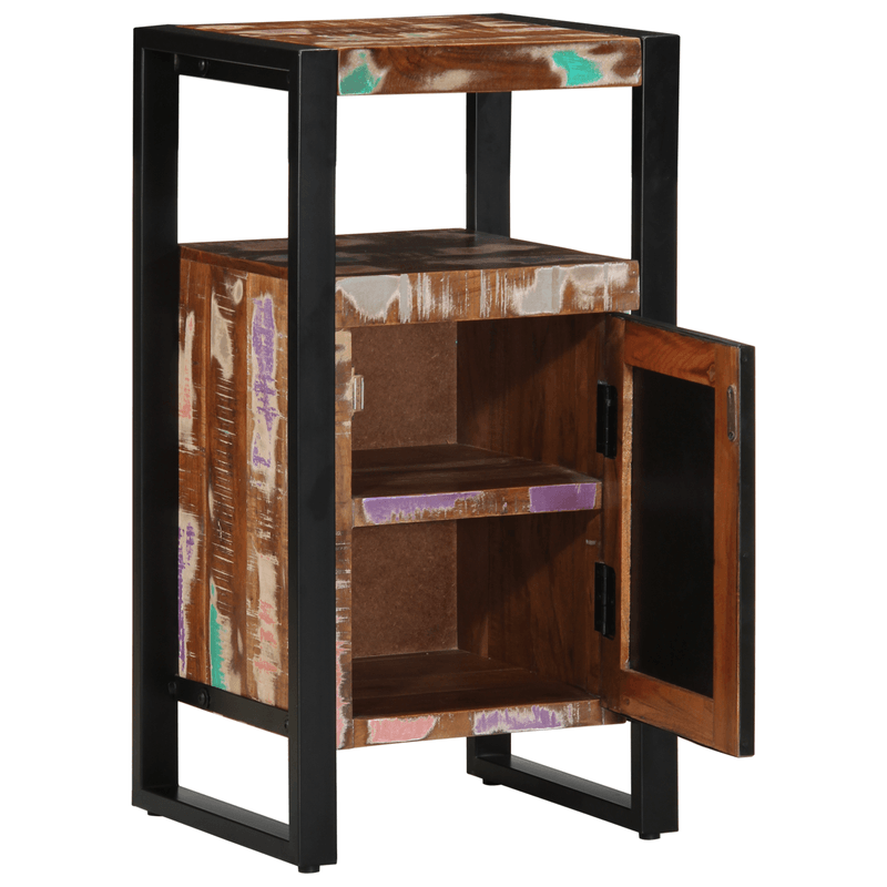 Casa si Gradina - Mobilier - Mobilier baie - Comode baie - dulap de baie Multicolor 40x35x75 cm Lemn masiv recuperat - Infinity.ro