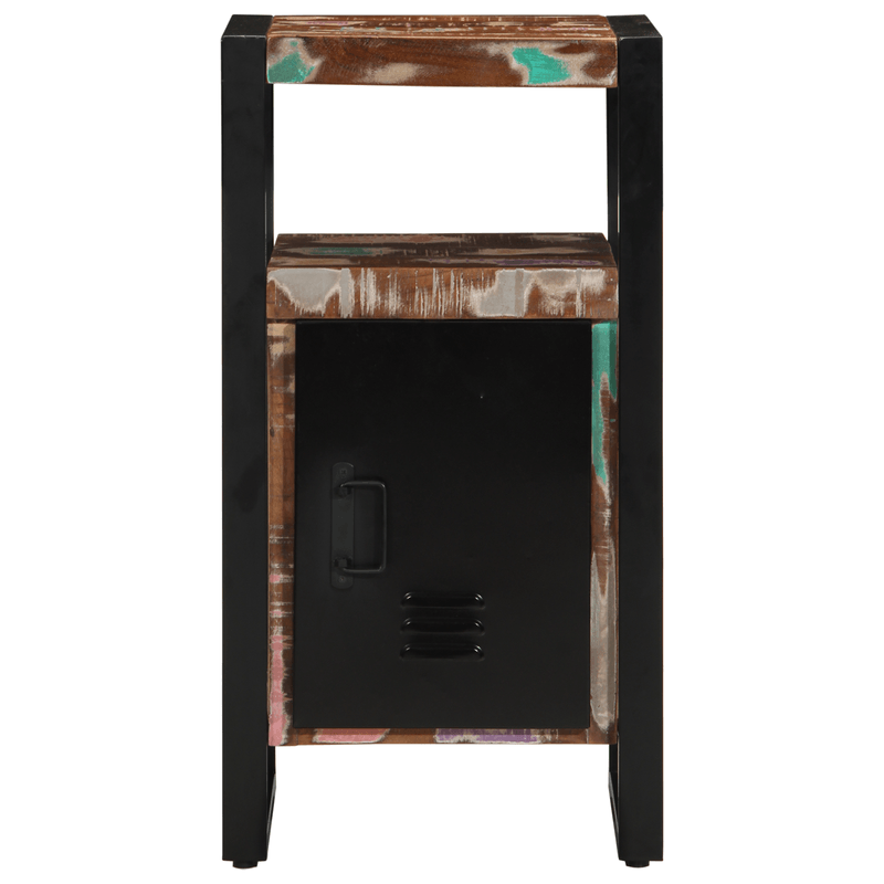 Casa si Gradina - Mobilier - Mobilier baie - Comode baie - dulap de baie Multicolor 40x35x75 cm Lemn masiv recuperat - Infinity.ro